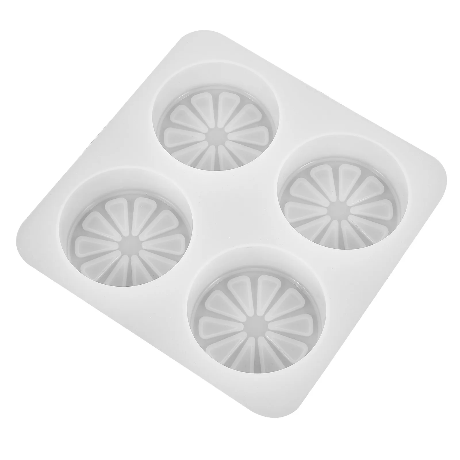 

Lemon Slice Silicone Mold for Soap Making DIY Crafts High Transparency Non-Stick Easy Forming Creative Home Decor