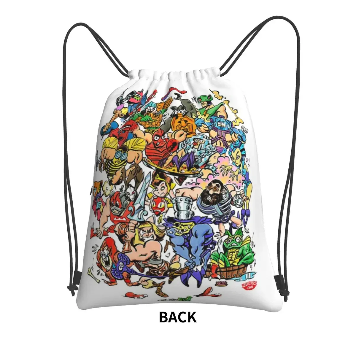 Masters Of The Universe Heroes & Villains Portable Backpacks Drawstring Bag Drawstring Bundle Pocket Book Bags For School