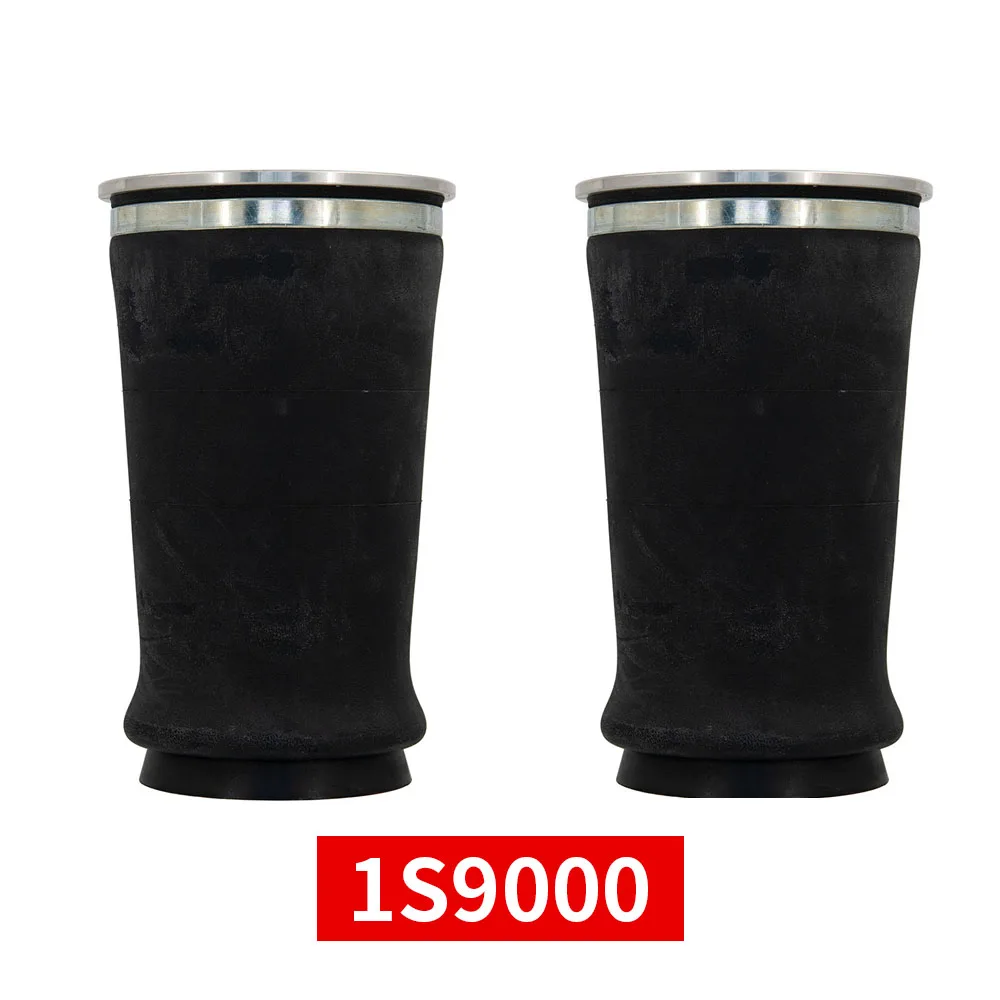 2PCS 1S9000 Air ride Springs suspension W21-760-9000 Air Single Port Truck Rubber shock absorption bag