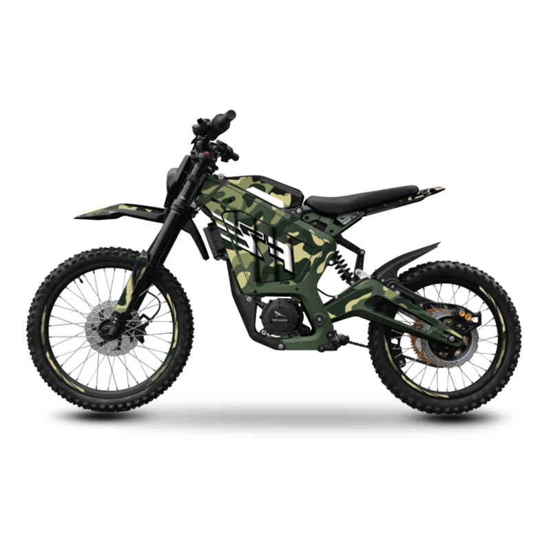2025 Best Selling Powerful 72v 3000W 38.4A 100km/h Electric Off-Road Vehicle Medium Motor Complete Bike