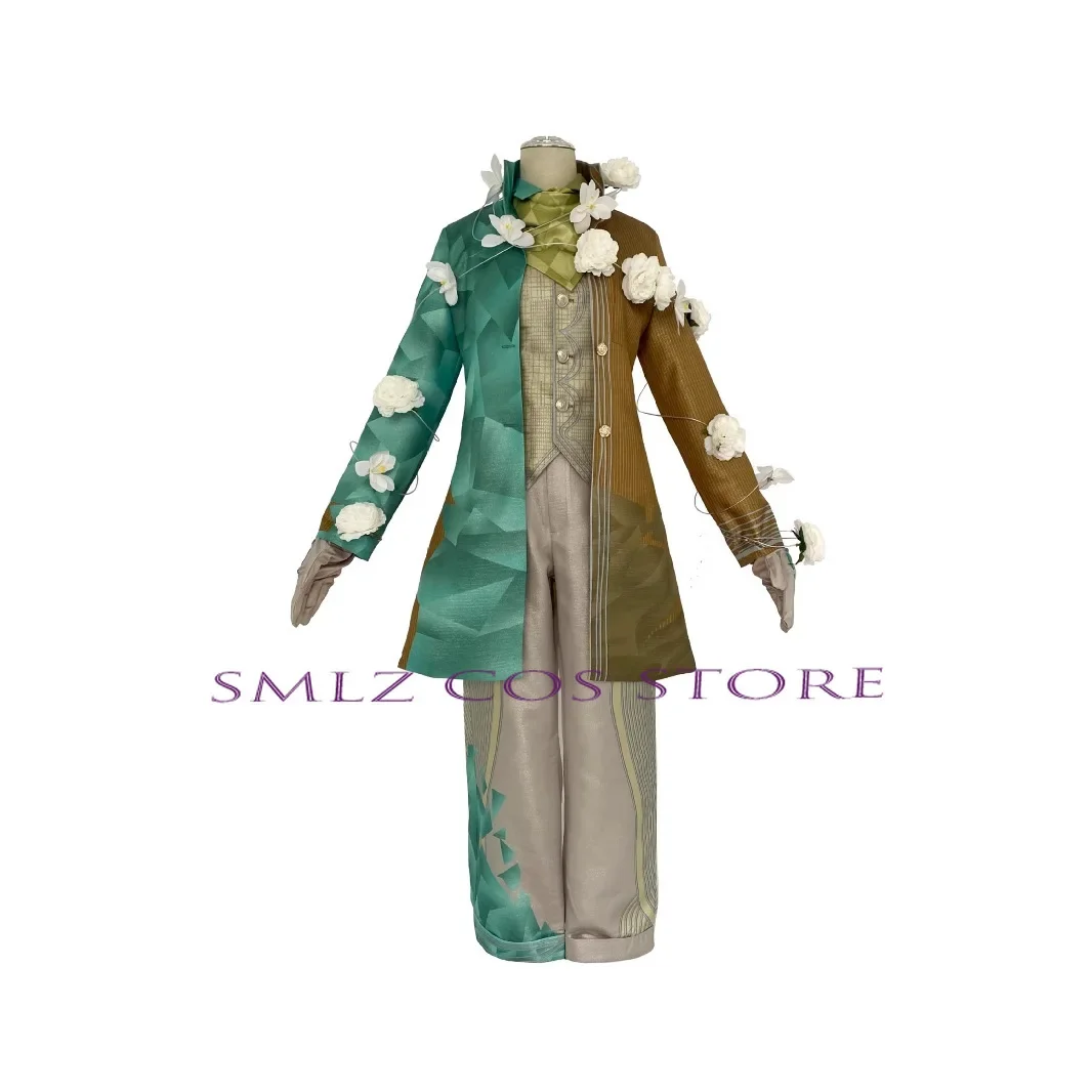 Aesop Carl Cosplay Costume Game Identity V Embalmer Cosplay Suit Party Clothing Halloween Carnival Uniforms for Man Suits