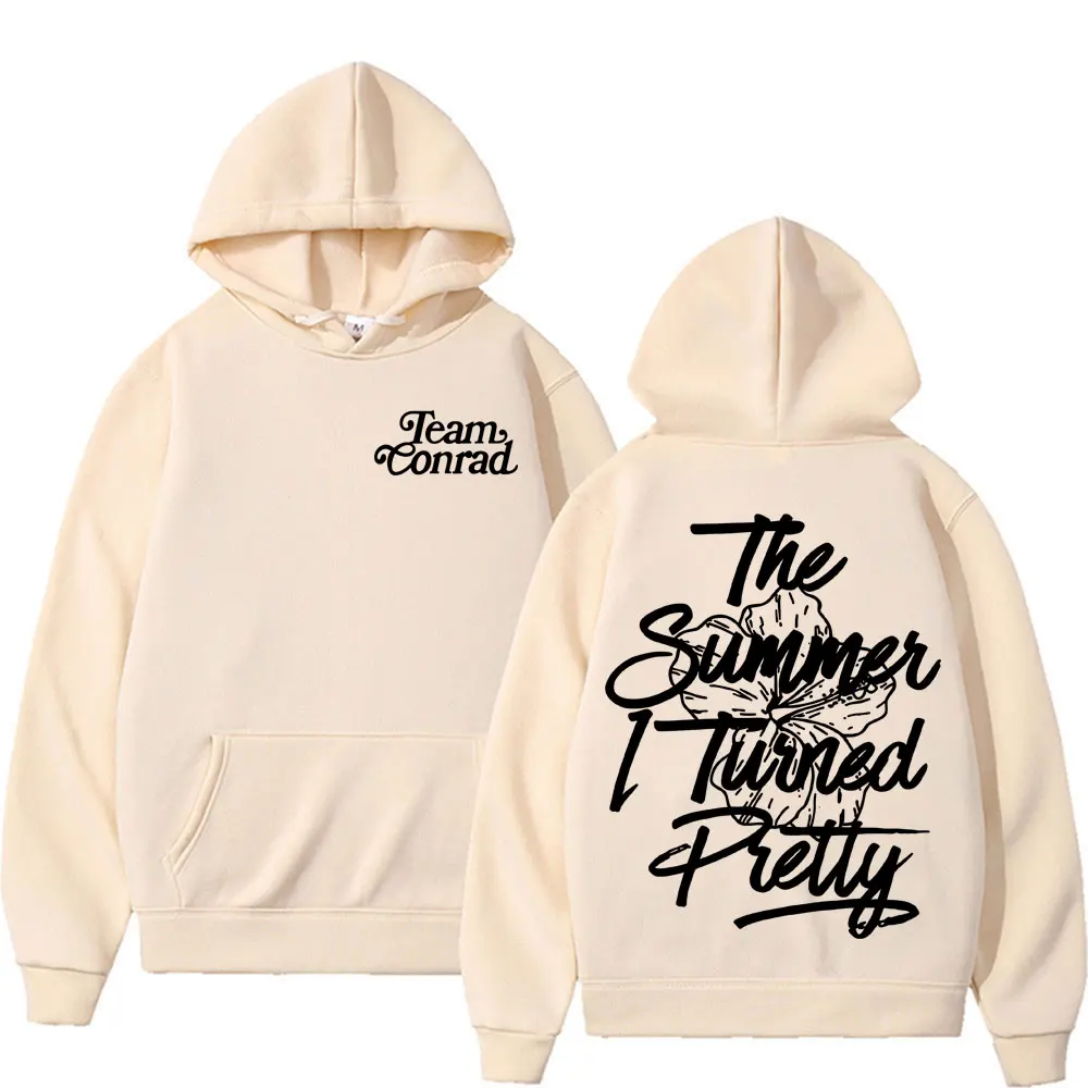 Team Conrad The Summer I Turned Pretty Hoodies Conrad Fisher Cousins Beach Hoodie Men Women Fashion Casual Sweatshirt Streetwear