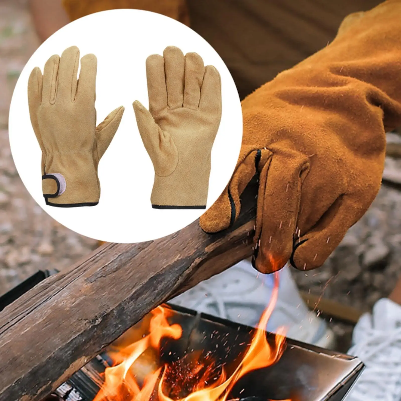 

Garden Gloves Heat Resistant Working Gloves for Outdoor Activities Farming
