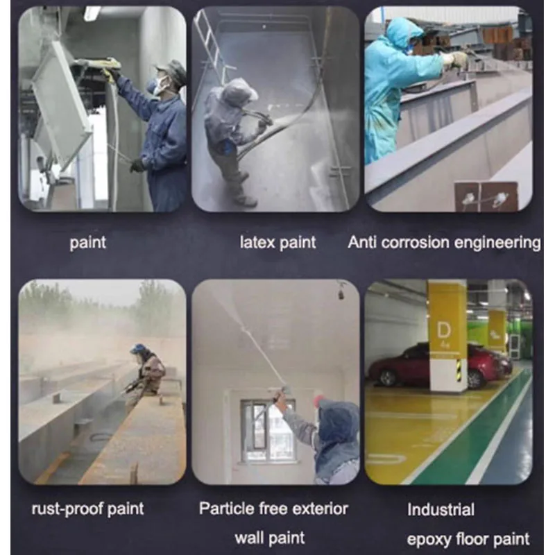 高出力エアレス電動スプレーマシン ラテックス塗料 ポータブルスプレーマシン 多機能 M02