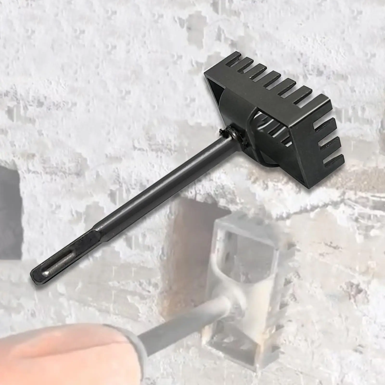 Square Hole Cutter Rectangle Slot Cutter Easy to Use Creative Electrical Box Cutout Socket Slot Saw for Cement Concrete Stone