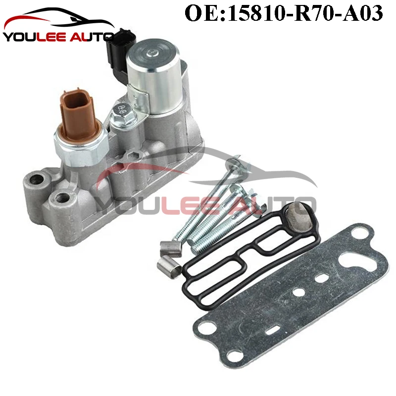 New 15810-R70-A03 15810R70A03 VVT Engine Variable Valve Timing Solenoid For Acura RDX Honda Accord Odyssey Pilot 3.5L Auto Parts