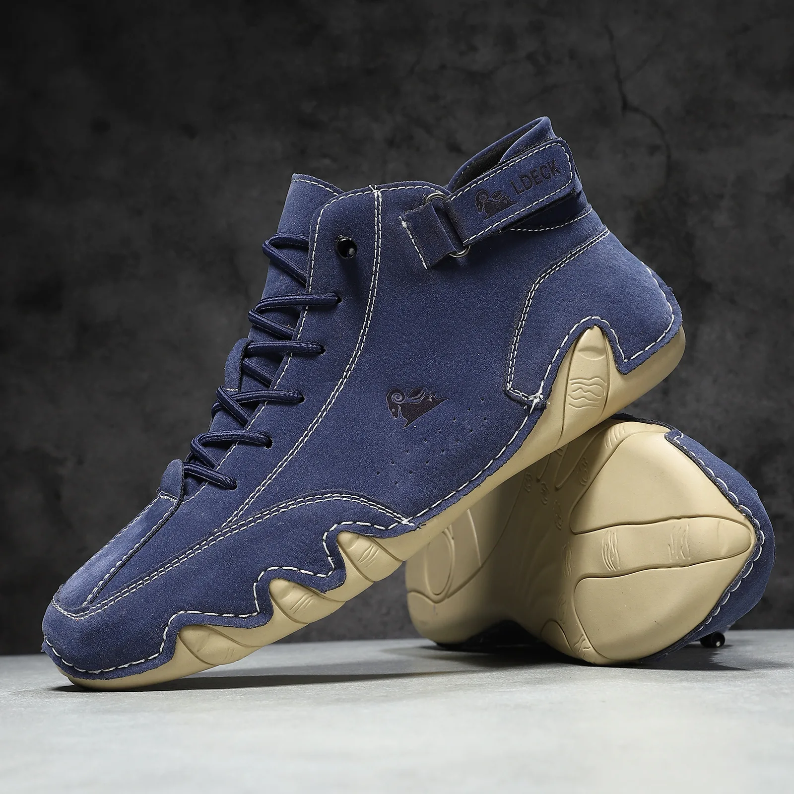 

Кожаная повседневная обувь, мужские кроссовки, модные уличные прогулочные лоферы, удобная обувь, роскошные мужские ботинки, новинка 2026, новинка