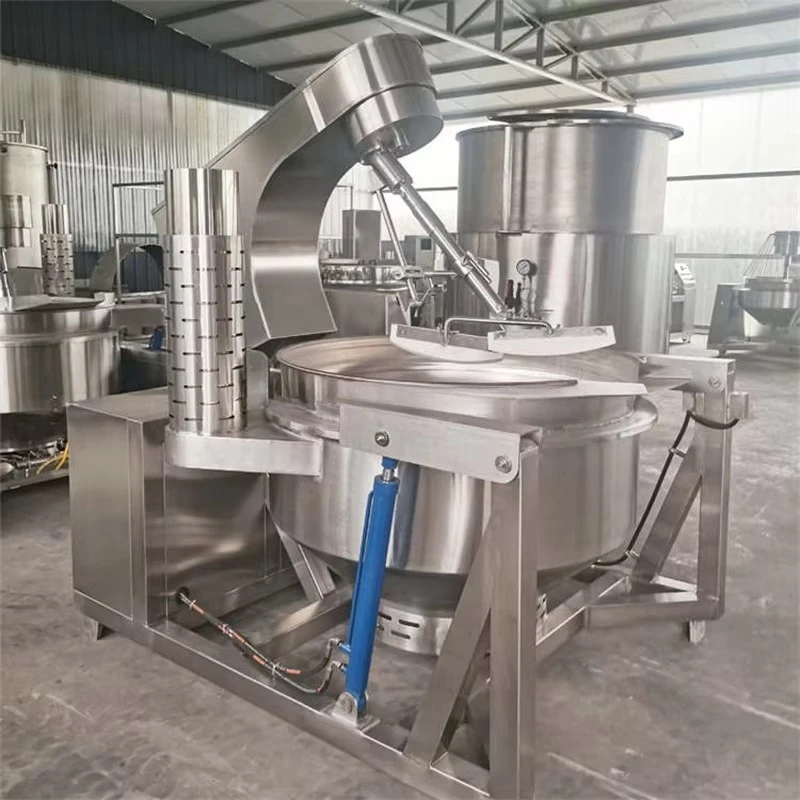 Commercial Electric Gas Caramel Popcorn Machine Automatic Industrial Production Line Equipment Custom