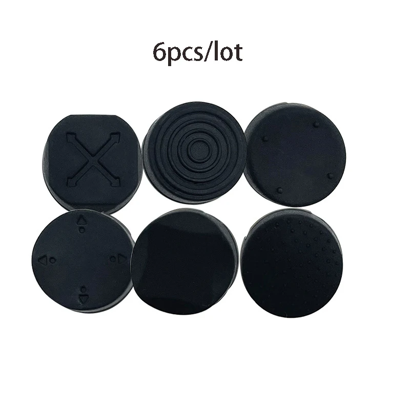 6 Tapas de Joystick para PS Vita 1000, Cubiertas de Botones Analógicos para el Control Dualshock, Repuestos de Reparación para PS Vita 2000