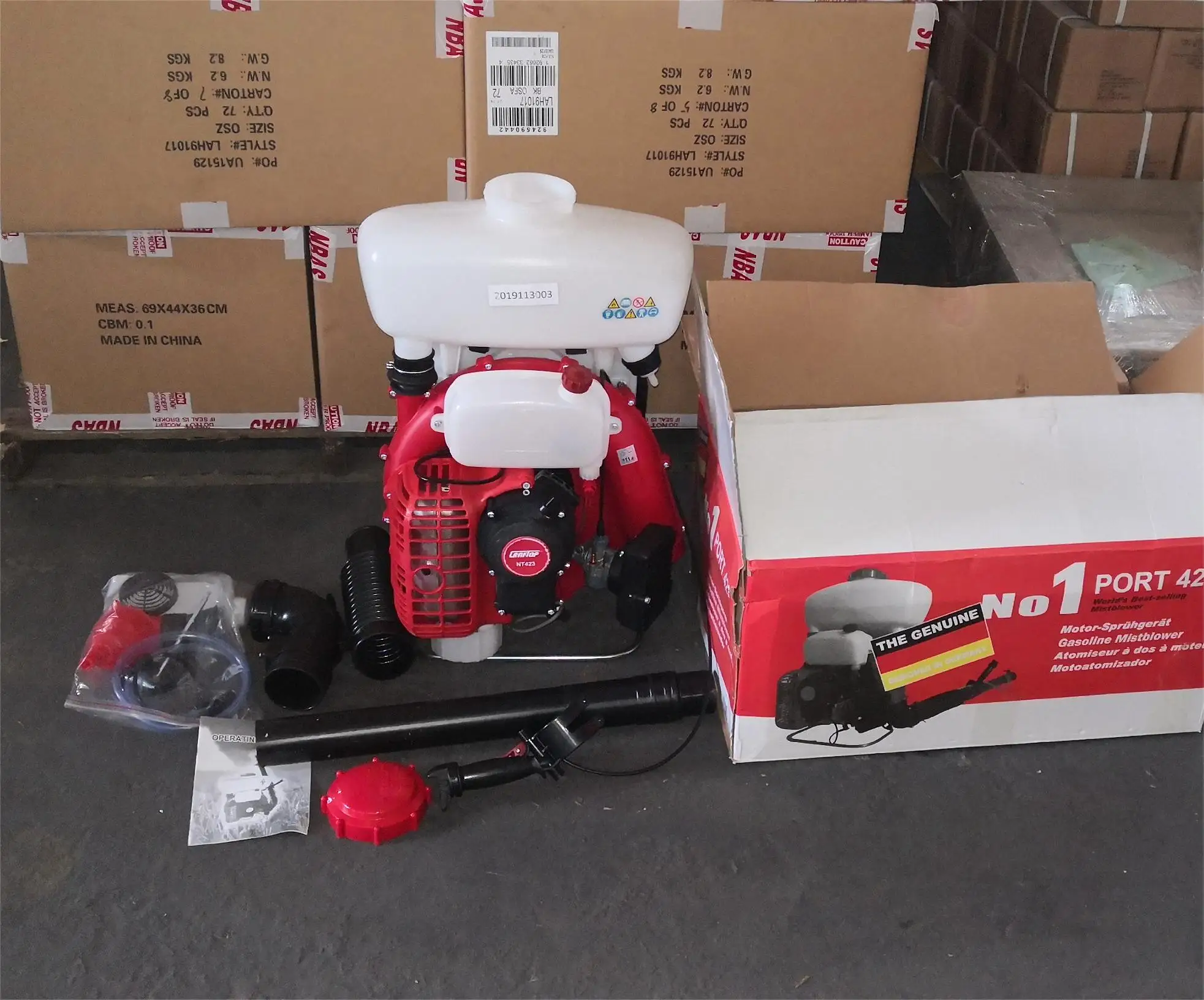 Petrol Sprayer Mist Duster Agriculture Fumigated Knapsack Power Sprayer