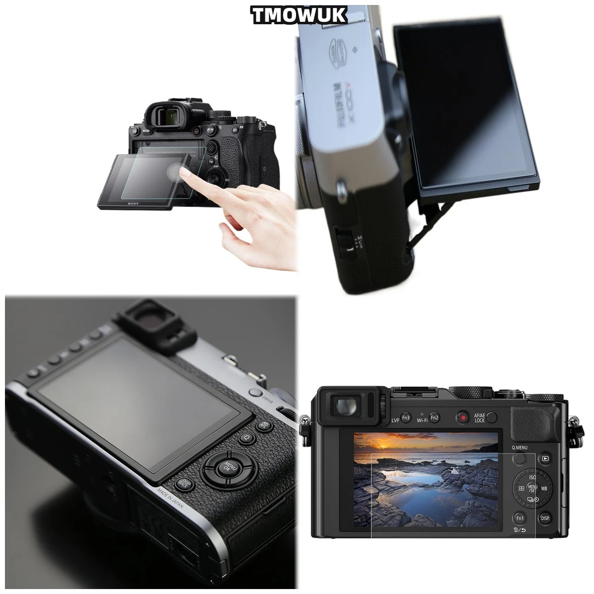 

For Fujifilm X-T1 T2 XA3 XA5 XA10 XA20, Ultra Clear LCD Protective Film, Scratch Resistant