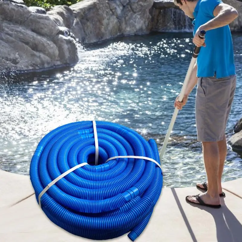 Vacuum Cleaner Hose Adjustable Vacuum Tubing Hose AboveGround Pool Accessories General Purpose Reinforced Pool Drain Hose