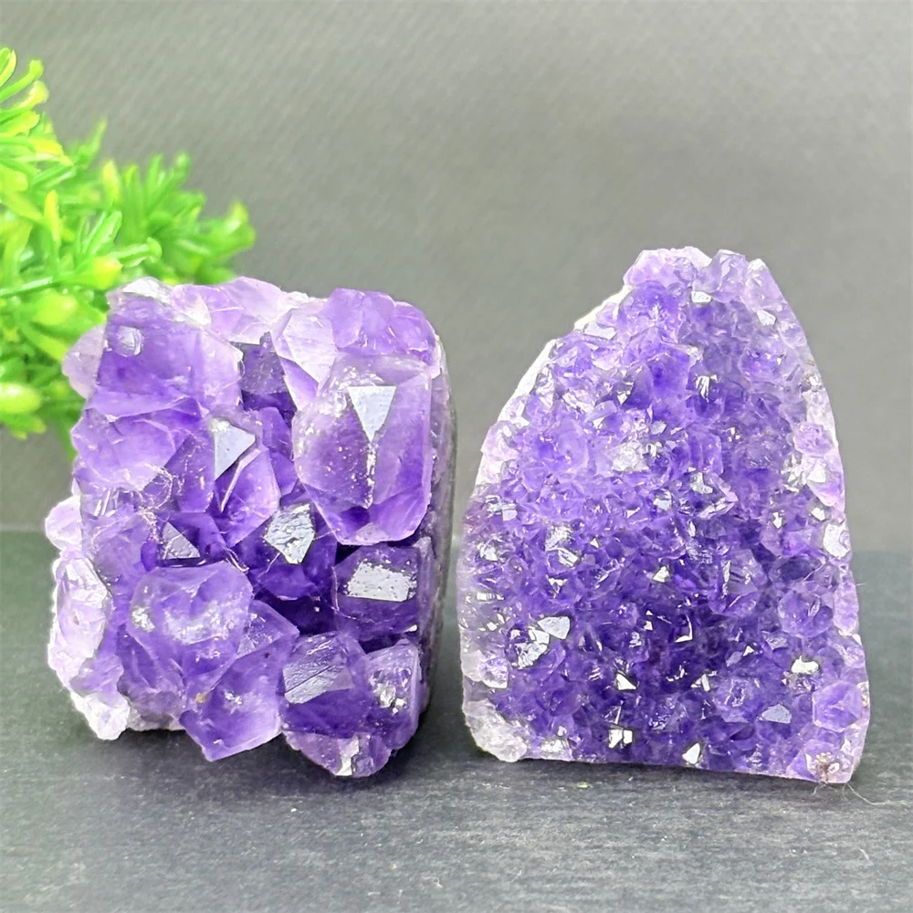 Natural Uruguayan Amethyst Ornaments Unique Specimens Of Healing Gemstones Home decoration