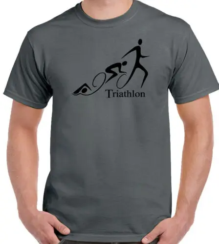 Triathlon T-Shirt Mens Cycling Running Swimming Sport Bike Kit Curly