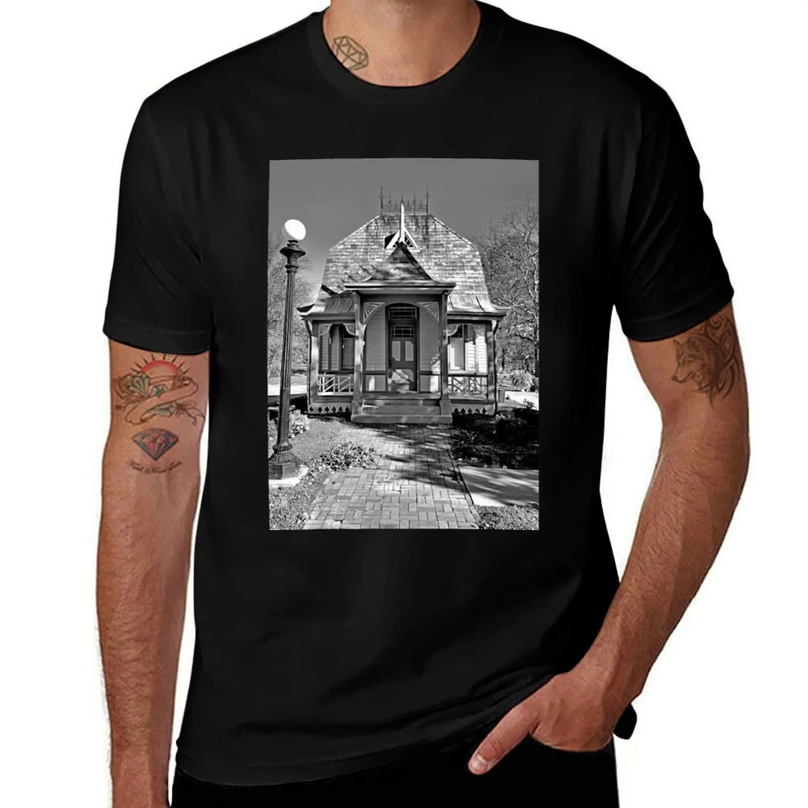 Haskell Playhouse Study 5 T-Shirt Modern Print Casual T-Shirt