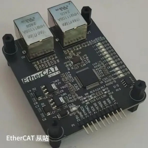 EtherCAT development board AX58100 development board slave CANOPEN CIA402 learning SPI interface