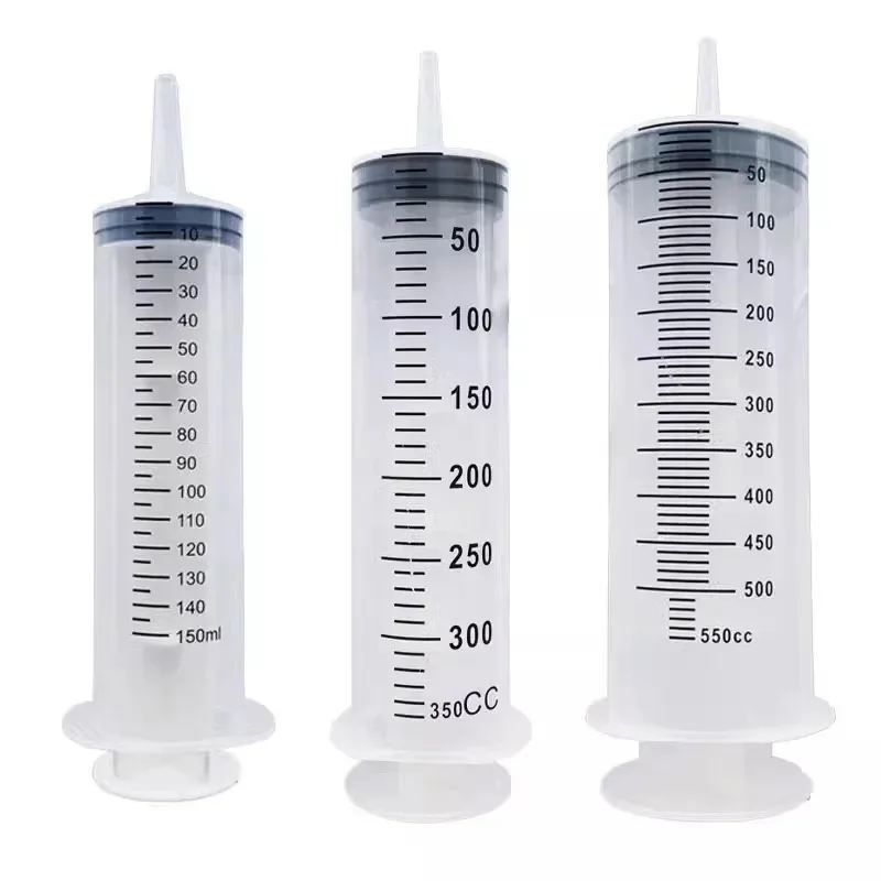 Large Capacity Syringes Reusable Needle Barrel Oil Pump with Scale Oil Suction Vacuum Syringe Pistol Pump Extractor With 1m Hose