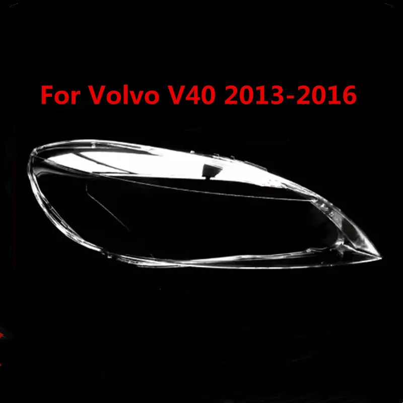 

Car Accessories Headlight Lens Cover Headlamp Shell Lampshade Transparent Shade Mask Plexiglass For Volvo V40 2013-2016