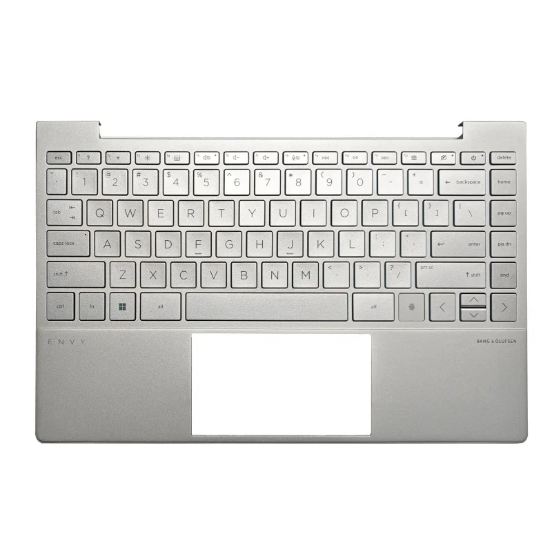 Z  NEW For HP ENVY 13-BA Upper Case Palmrest US Backlit Keyboard Silver L96801-001