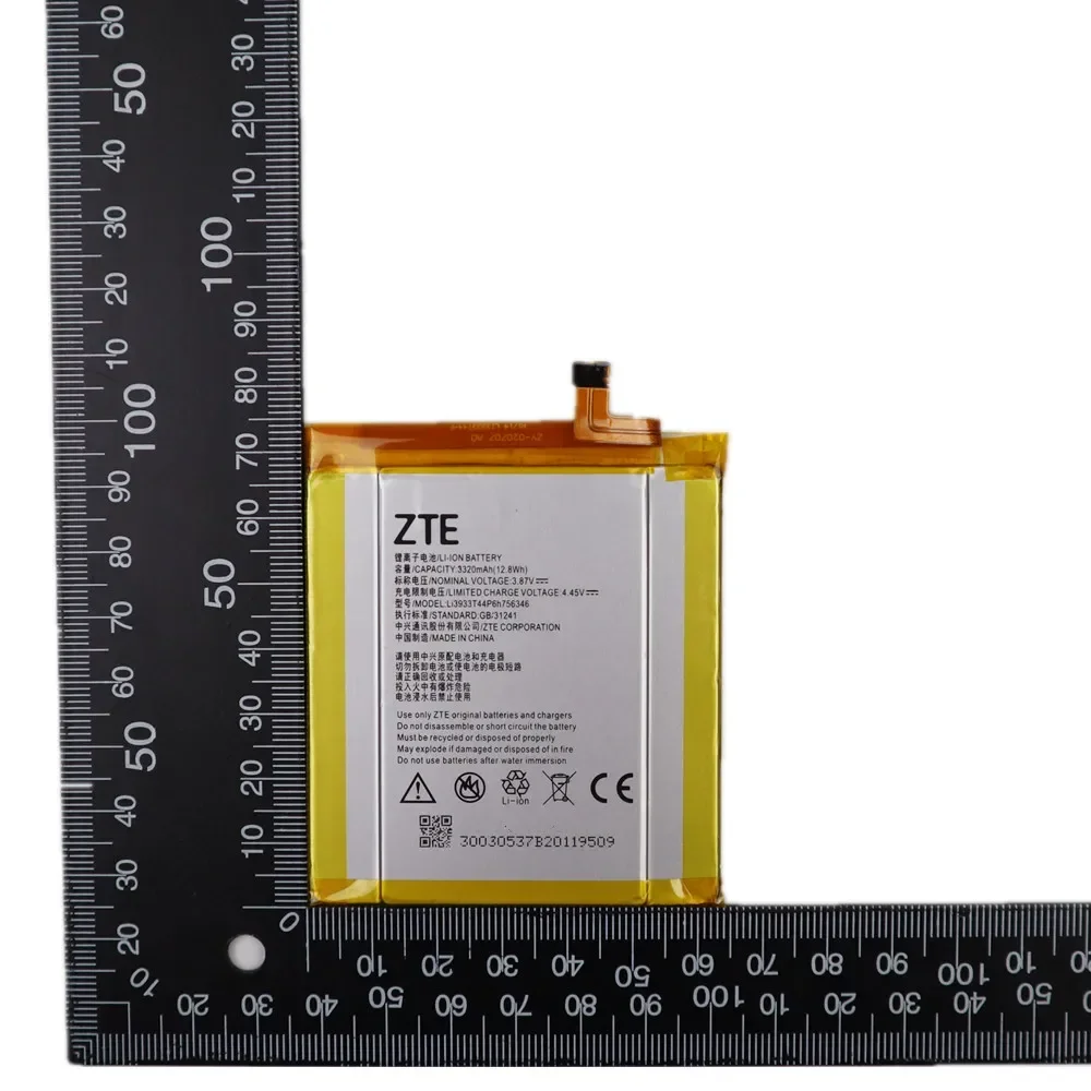 2024 years New 100% Original Battery LI3931T44P8H756346 For ZTE Axon 7 A2017 5.5inch 7S A2018 Phone Battery Bateria + Tools