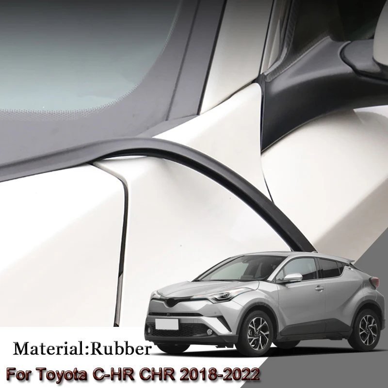 

Car Seal Strip Windshied Spoiler Filler Protect Edge Weatherstrip Strips Sticker Auto Accessories For Toyota C-HR CHR 2018-2022