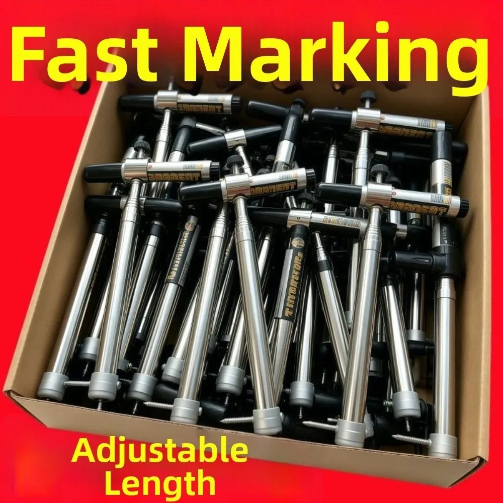 Stainless Steel Adjustable Large Arc Scriber Multifunction Metal Marking Woodworking Arc Line Scribe Smooth Arcs Versatility