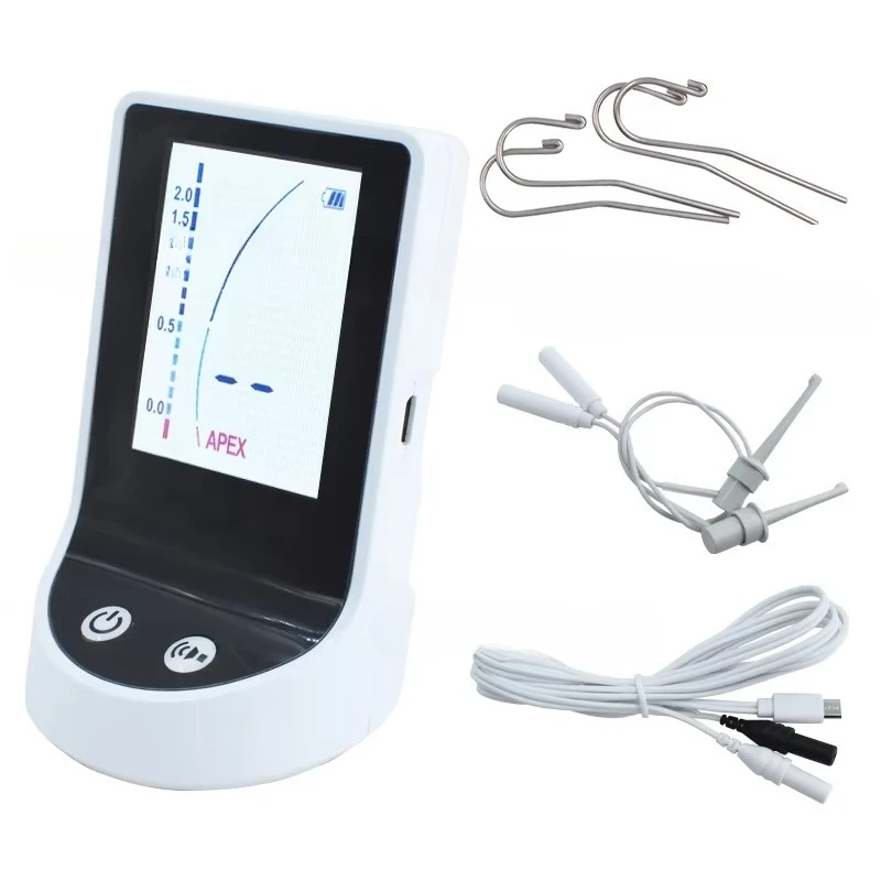 New Dental Root Apex Locator 2.4 Inch HD Color Screen Endodontics Root Device for Root Canal Measurement