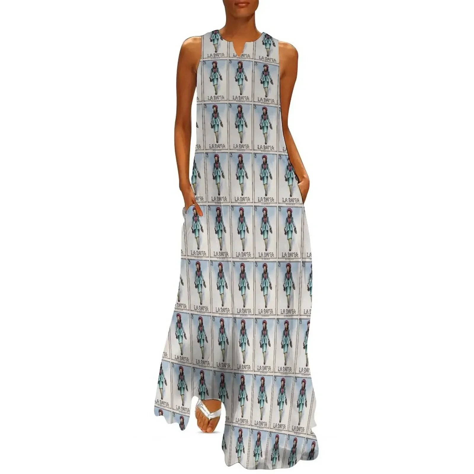 

2.-LA DAMA Long Dress prom dresses 2025 women's summer dresses 2025 Long dresses Woman's evening dress Dress