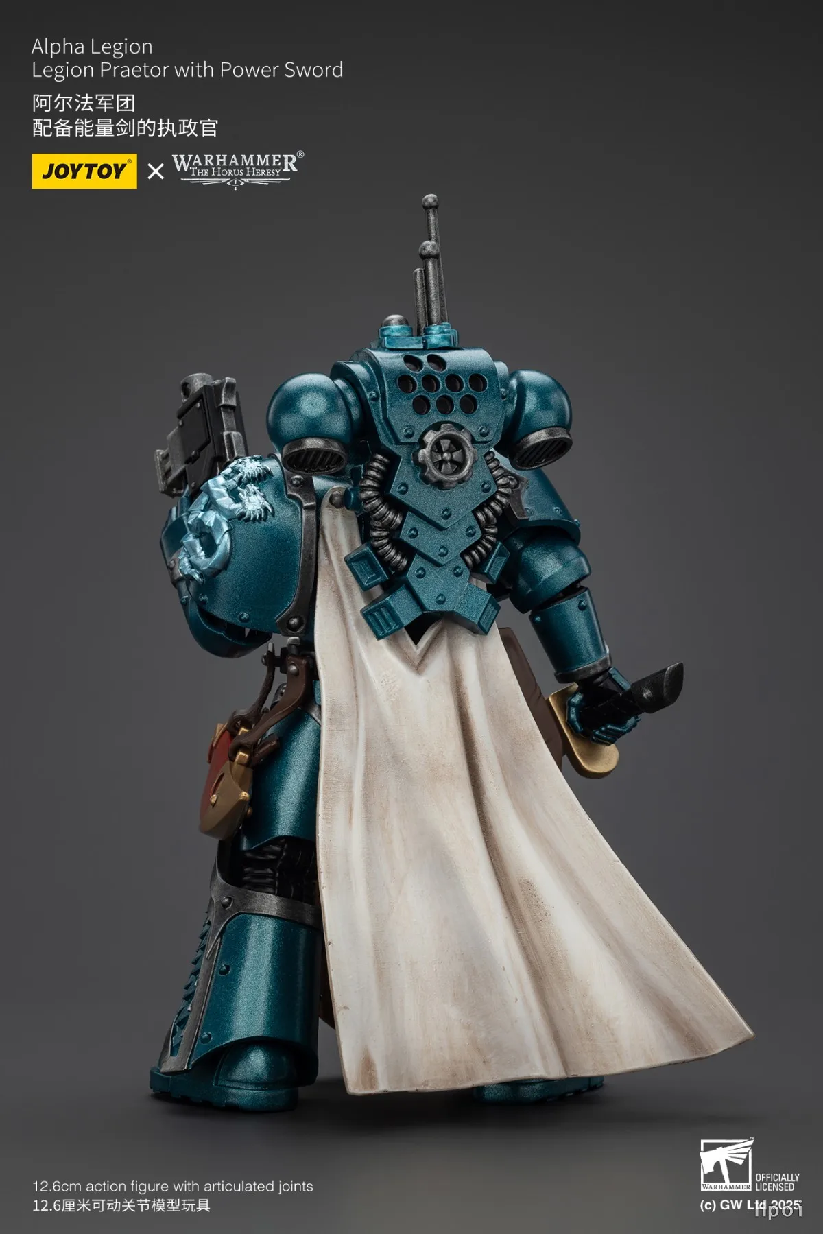 

【FS】JOYTOY Warhammer 40K Scale 1/18 Action Figures Alpha Legion Legion Praetor Models Toys Gifts