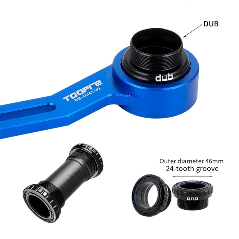 

Classy-TOOPRE 6 в 1, инструмент для извлечения каретки велосипеда для Sram DUB, ключ для снятия внешней чашки подшипника, монтажный ключ