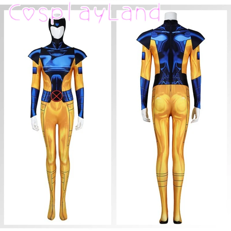 

X Jean Grey Cosplay Costume Dark Phoenix Bodysuit Superhero Zentai Bodysuit Christmas Halloween Party Jumpsuits for Women
