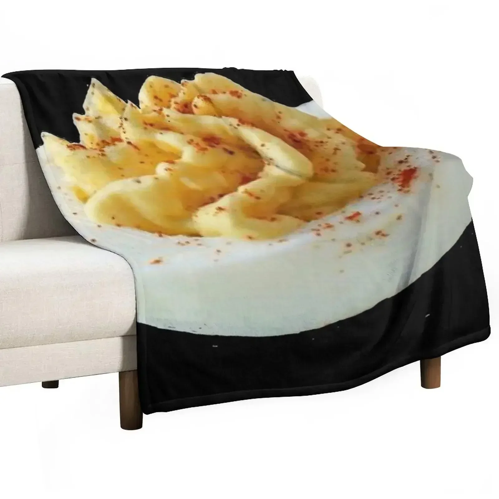 Deviled Egg Throw Blanket christmas gifts wednesday Comforter Large For Baby Decoratives Blankets