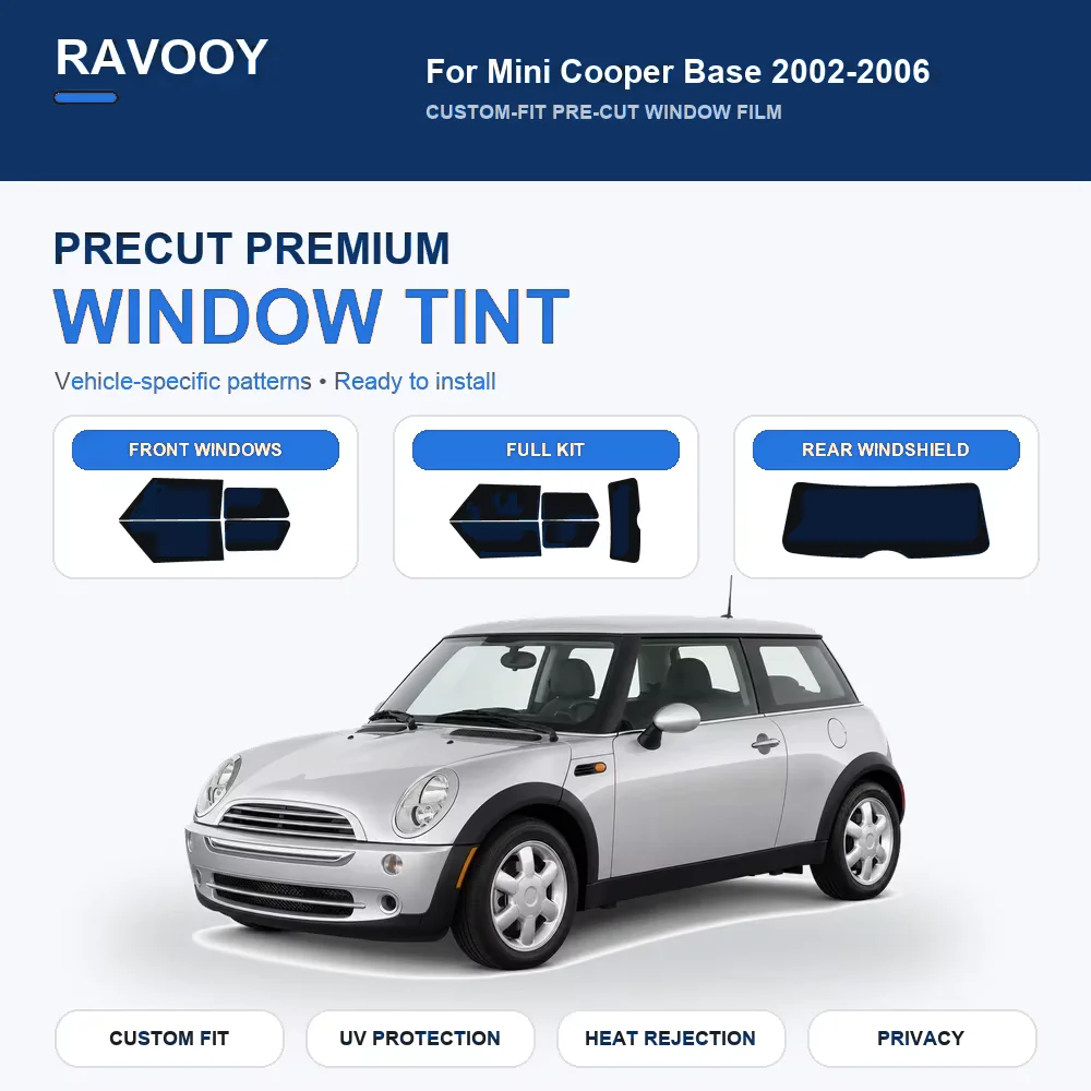 premium-precut-window-tint-kit-front-rear-windows-rear-windshield-for-mini-cooper-base-2002-2006-complete-set-nano-ceramic-film