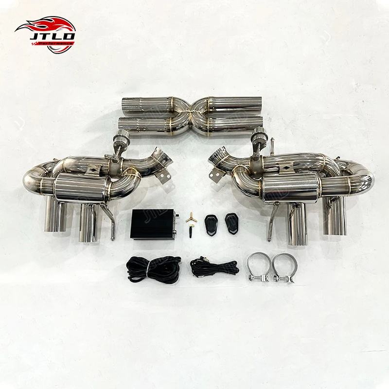 JTLD Performance 304SS Valved Exhaust Valvetronic Catback for Ferrari F12 Escapes Exhaust System