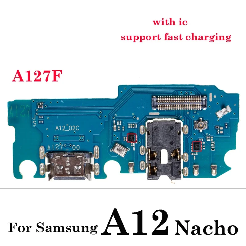 USB-коннектор для зарядного устройства, USB-разъем, плата зарядного устройства, гибкий кабель для Samsung A02, A02S, A03, Core A12, A13, A22, A32, A33, A53, 4G