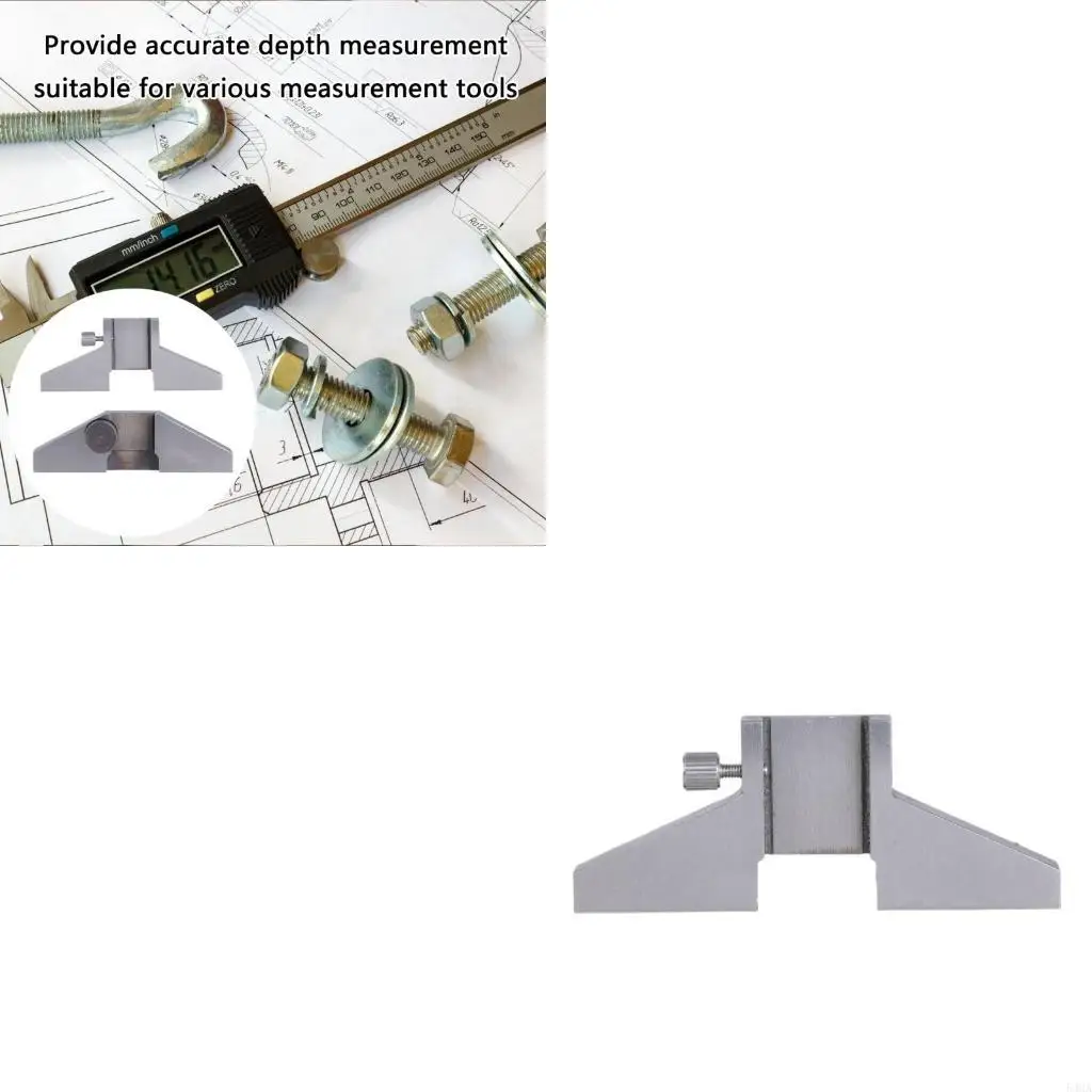 

Stainless Steel Depth Measuring Tool Suitable for Engineers and DIY Enthusiasts Ensuring Durability and Rust Resistance