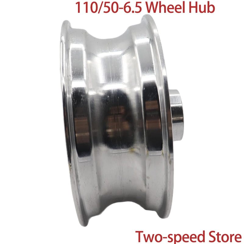 Hot sale high-quality NEW Rear 110/50-6.5Aluminum alloy vacuum wheel hub for pocket bike 47cc 49cc motorcycle part pocket bike
