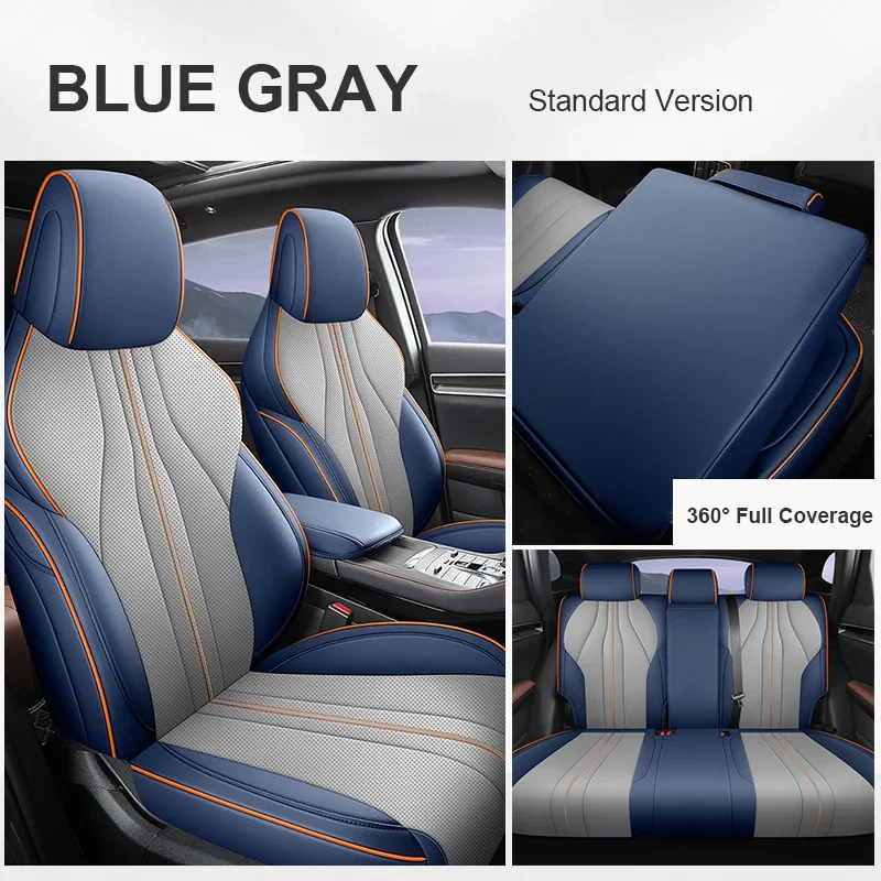 Car Seat Cover Specific Customize for BYD Song Plus 2020-2025 BYD SEAL U DMI for BYD Sealion 6 Full Covered Front Rear Seats