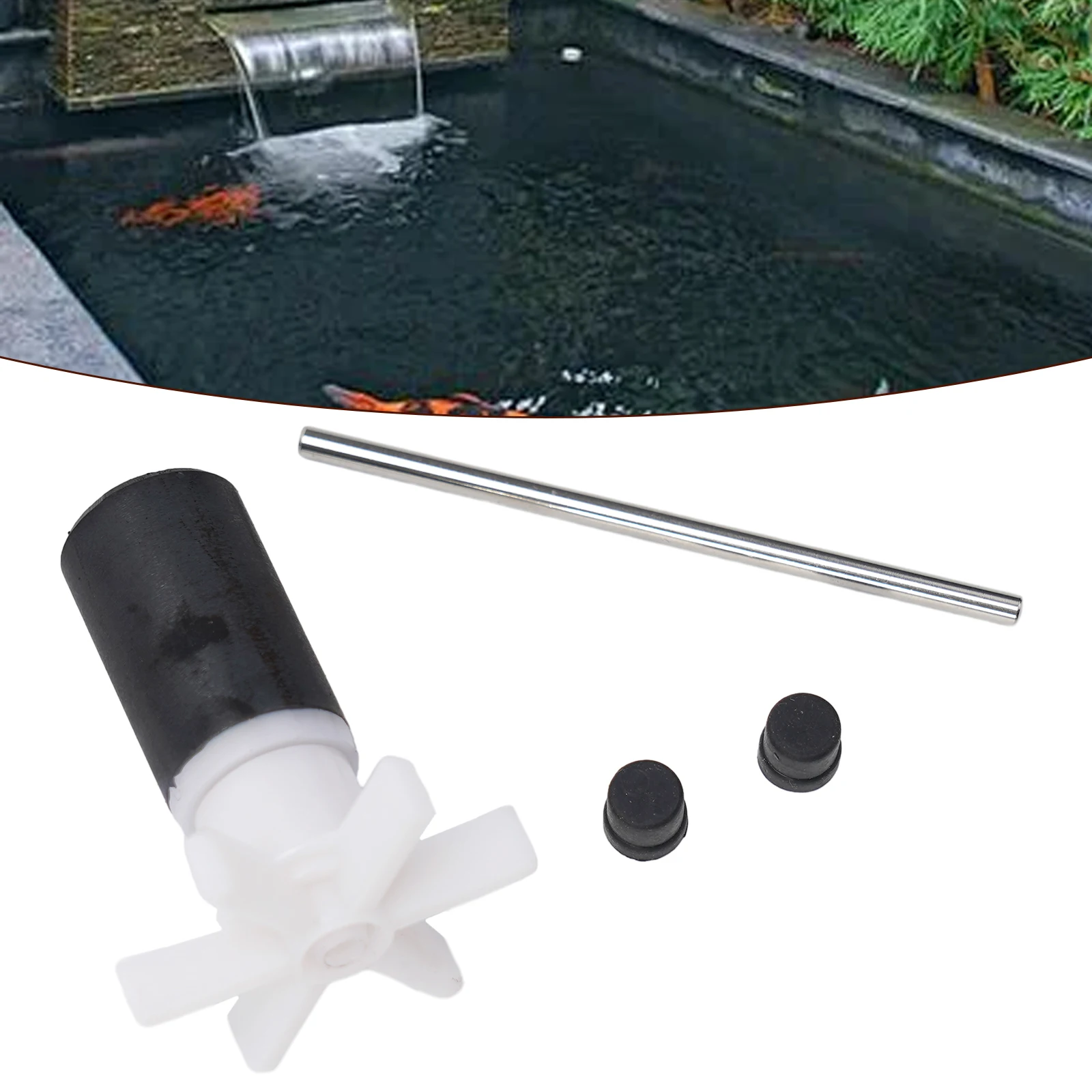 Lay Z Spa girante della pompa/E02 Fix girante della pompa dell\'acqua silenzioso Mini acquario giardino piscina accessori girante della pompa