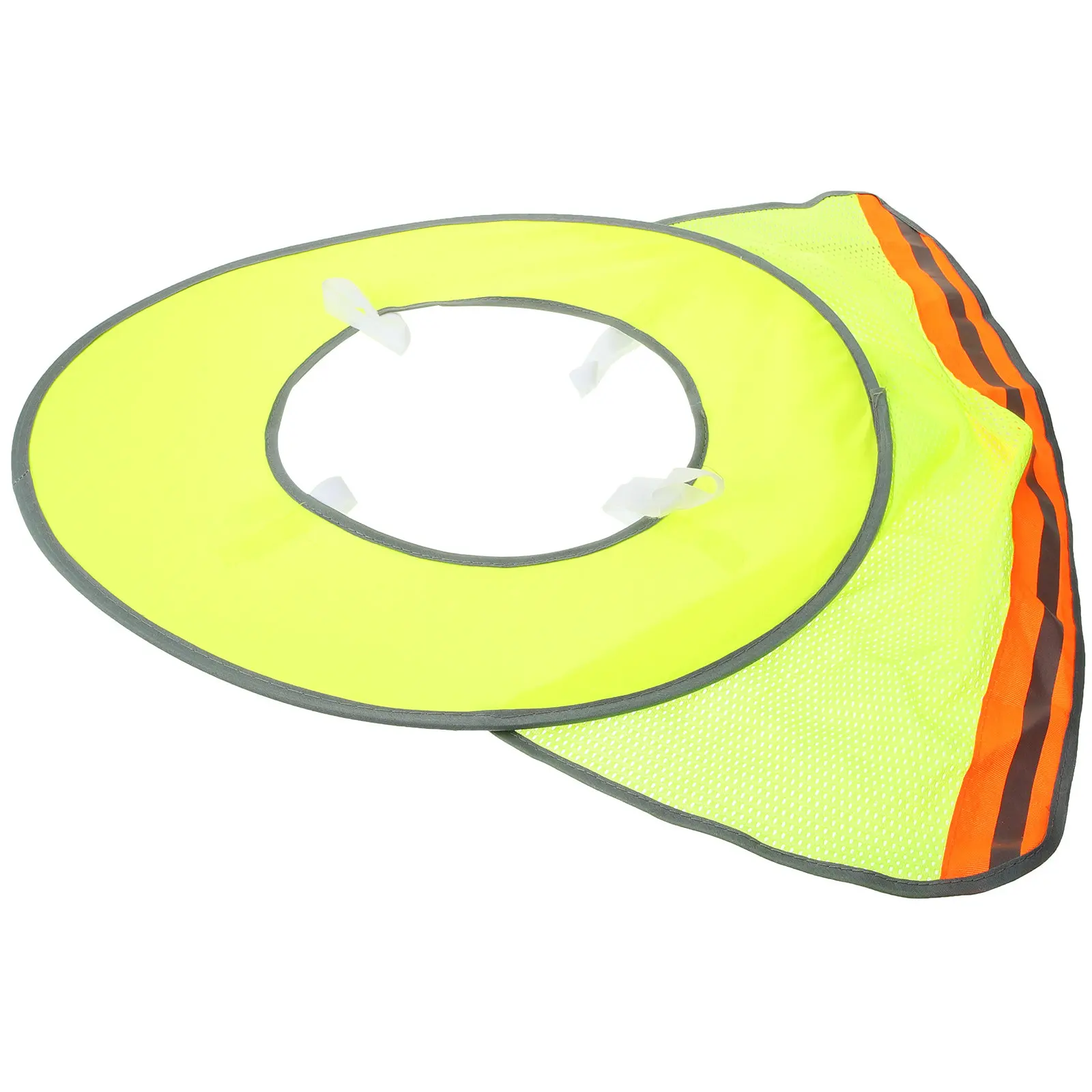

Hard Hat Sun Visor Shade with Reflective Strips for Construction Workers Outdoor Safety Neck and Face Uv Protection Full