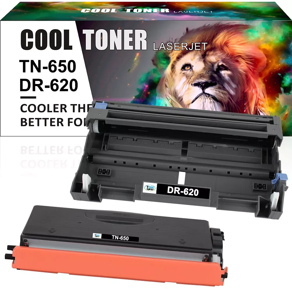 1TN650 Toner+1DR620 Drum Compatible with Brother MFC-8480DN DCP-8080DN HL-5370DW