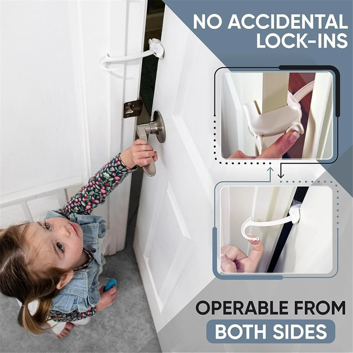 Child Proof Door Stop Portable Anti-Pinch Door Protector for Children - Home Accessories for Hotel, Apartment