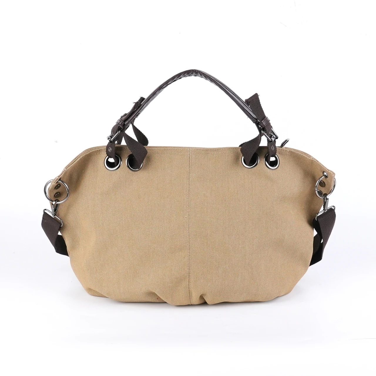 Torebki damskie Canvas Messenger torebki damskie Crossbody solidna torba na ramię Fashion Casual Designer torebka damska o dużej pojemności