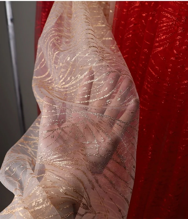 

Высококачественные мягкие сетчатые фейерверки с блестками, яркий порошок, шитье свадебного платья, вечернее платье, сделай сам, свадебный фон, декоративная ткань