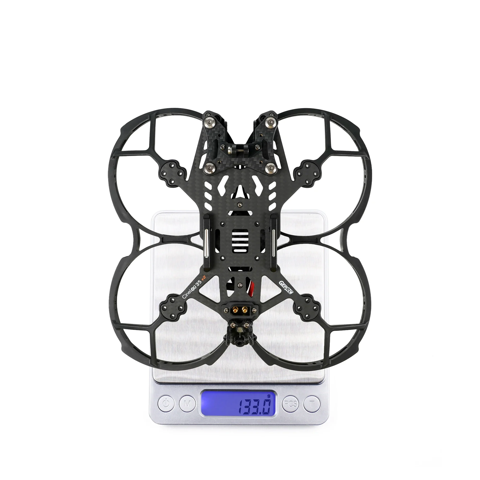 GEPRC GEP-CL35 V2 Frame 142mm Carbon Fiber for Cinelog35 V2 Analog / Wasp / Walksnail / O3 3inch FPV Cinewhoop Drone DIY Parts