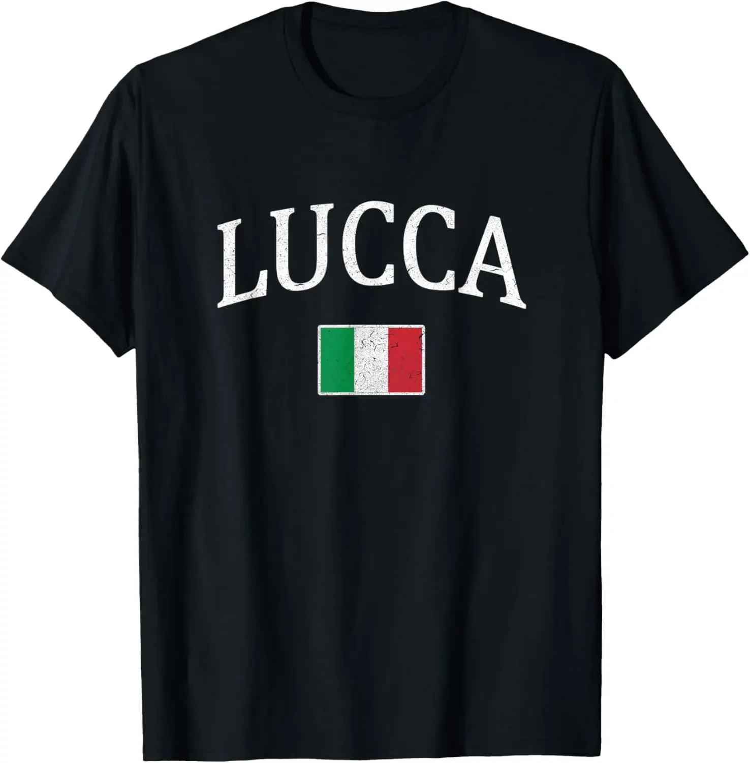 Lucca Italy T-shirt Italian Flag Italia Tourist Souvenir