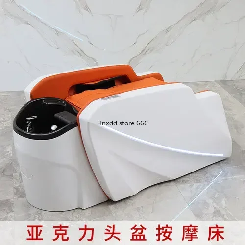 High-End Automatic Electric Massage Shampoo Bed Multifunctional Thai Head Therapy Bed Barber Shop