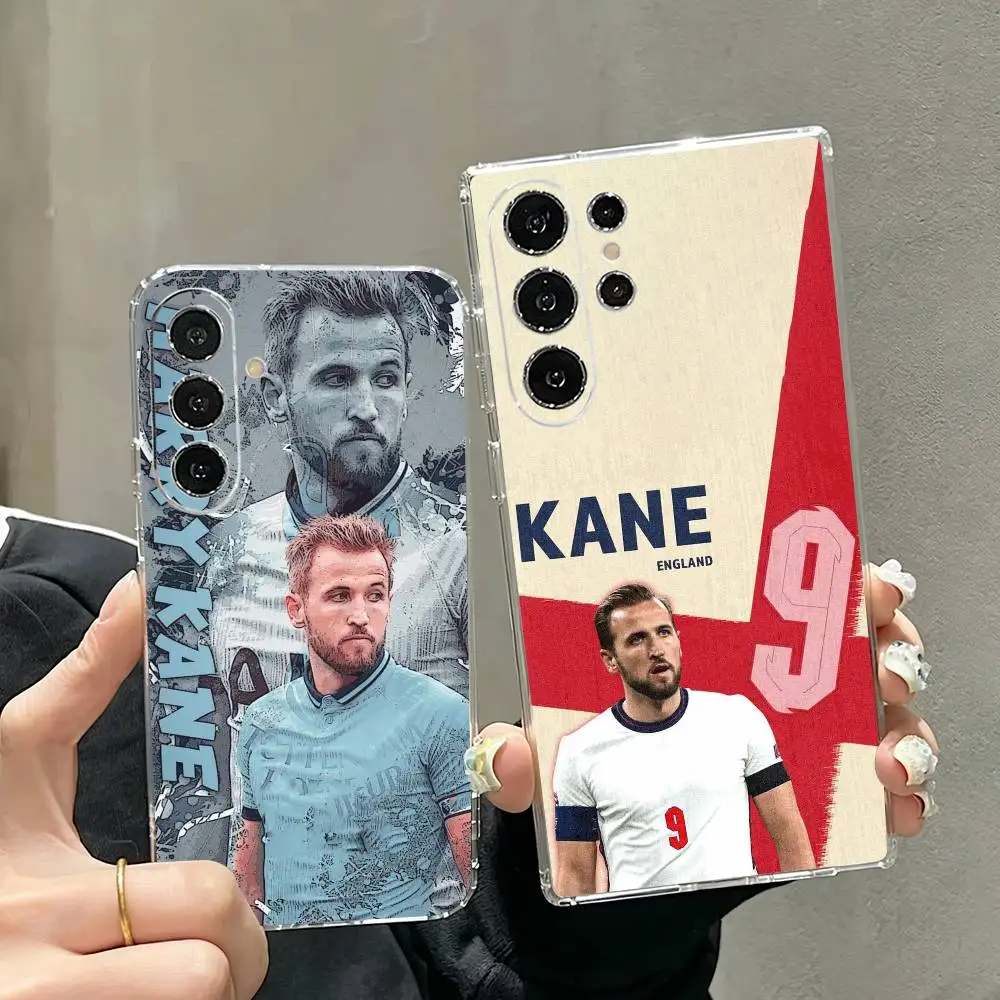England Harry Kane  Phone Case For Samsung S25,S24,S21,S22,S23,S30,Ultra,S20,Plus,Fe Transparent Cover