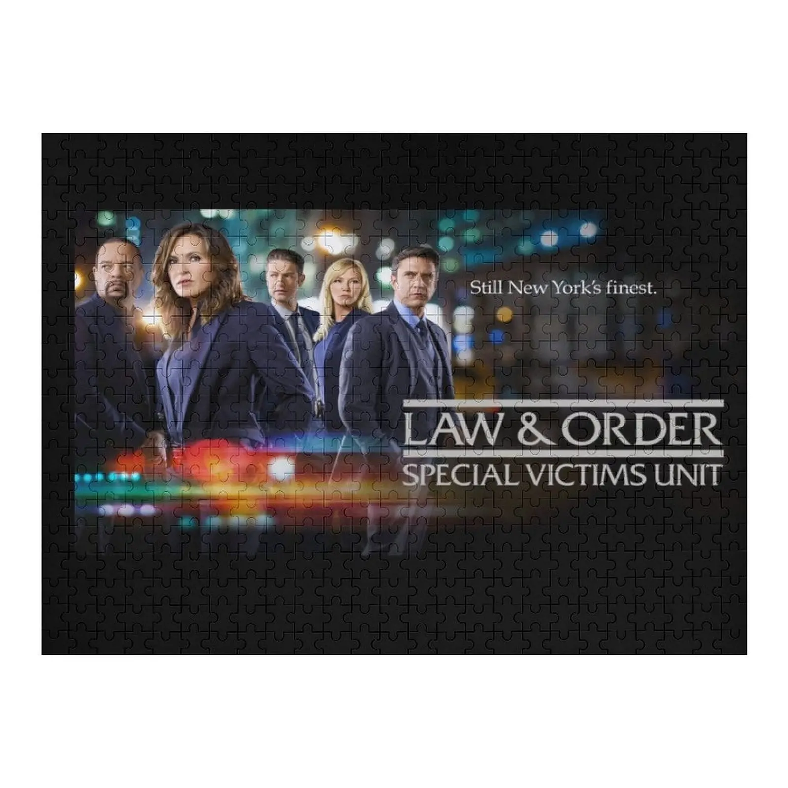 

SVU - Still New York's Finest Jigsaw Puzzle Custom With Photo Custom Wooden Gift Wooden Name Custom Name Wood Puzzle