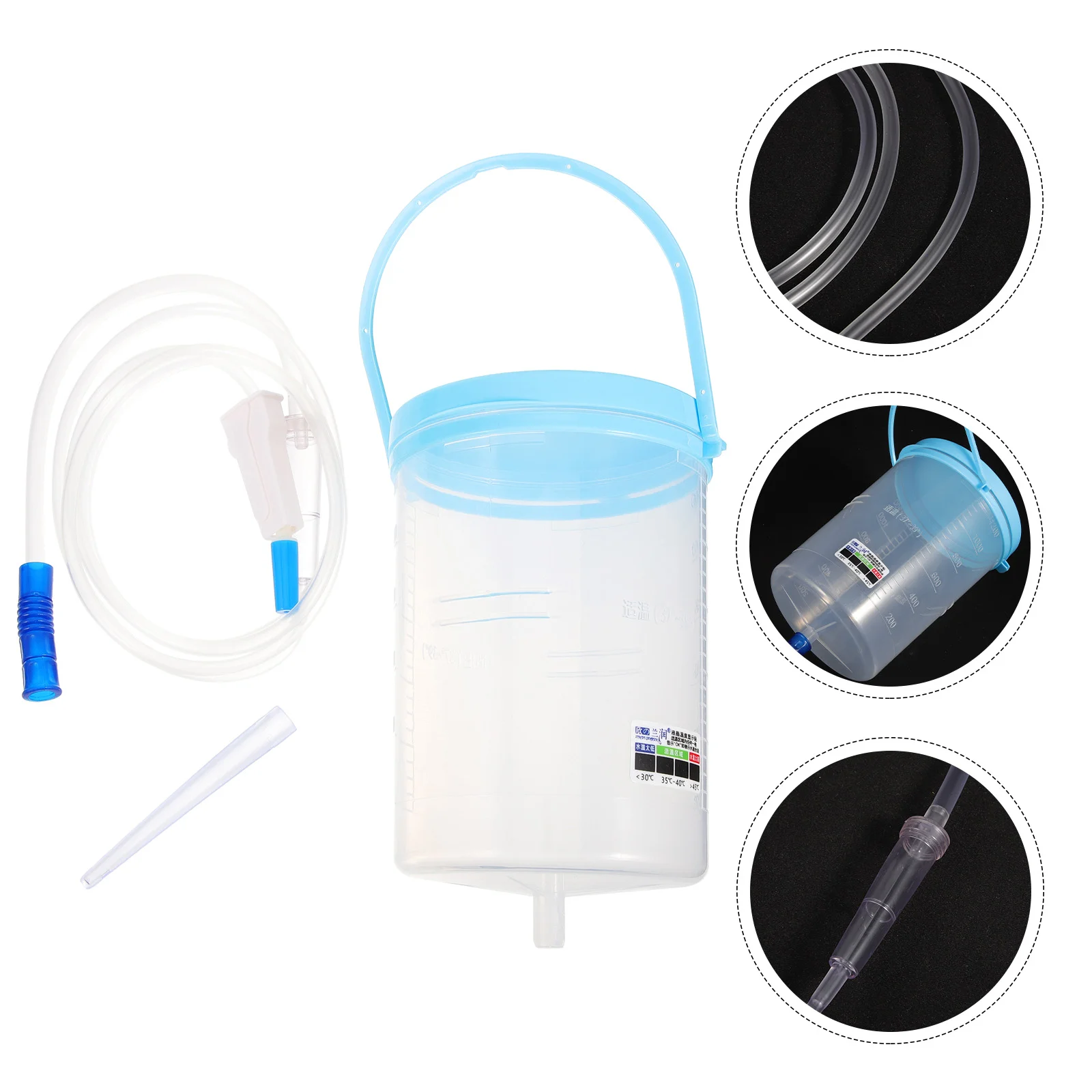 

1 set of Portable Bucket Household Barrel Cleaning Accessory household cleaning supply